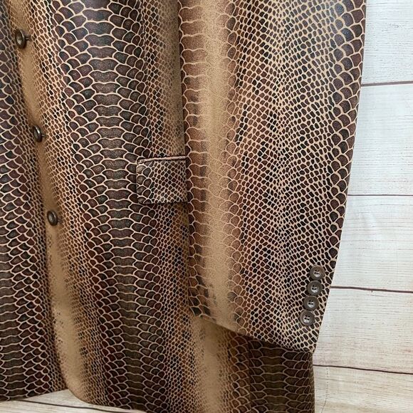 FALCONE BLAZER IN SNAKESKIN PRINT - Picture 5 of 11